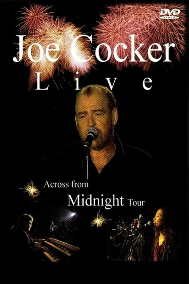 Joe Cocker: Live, Across from Midnight Tour poster background