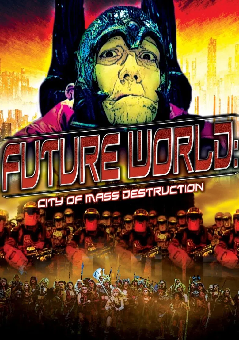 Future World: City of Mass Destruction poster background