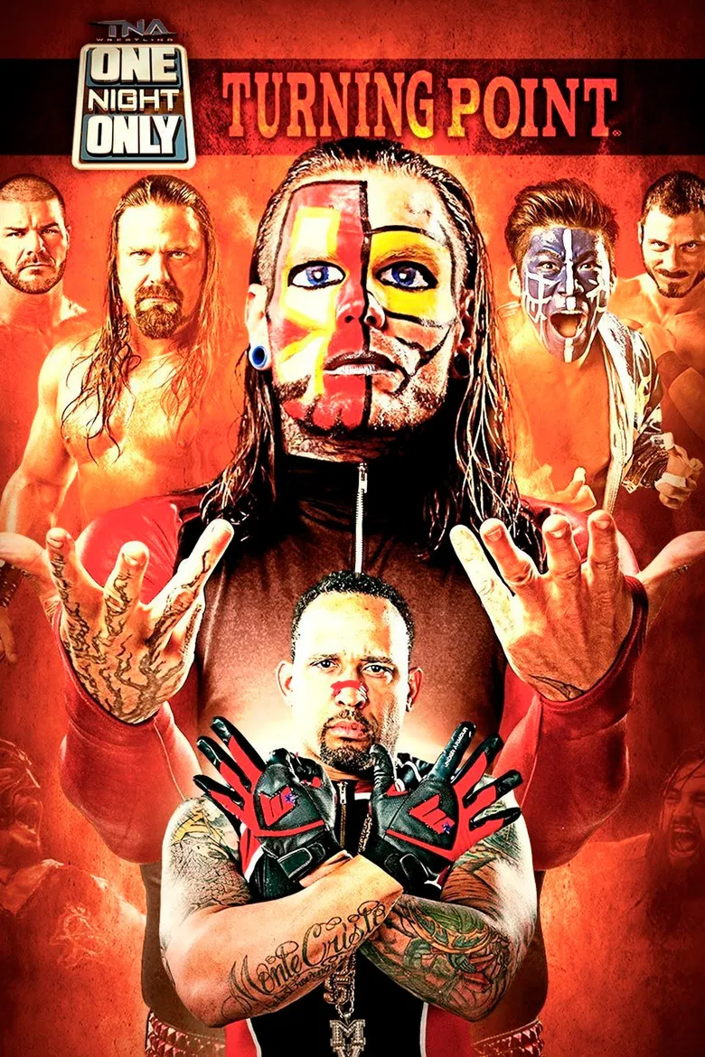 TNA One Night Only: Turning Point 2014 poster background