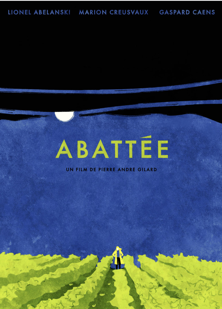 Abattée poster background