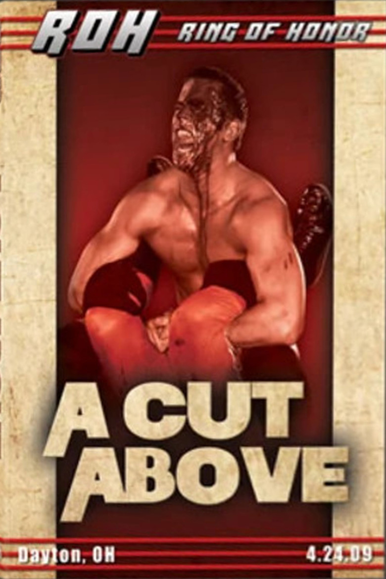 ROH: A Cut Above poster background
