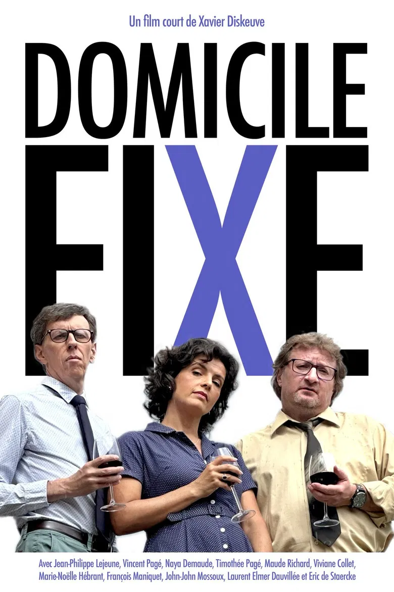 Domicile fixe poster background