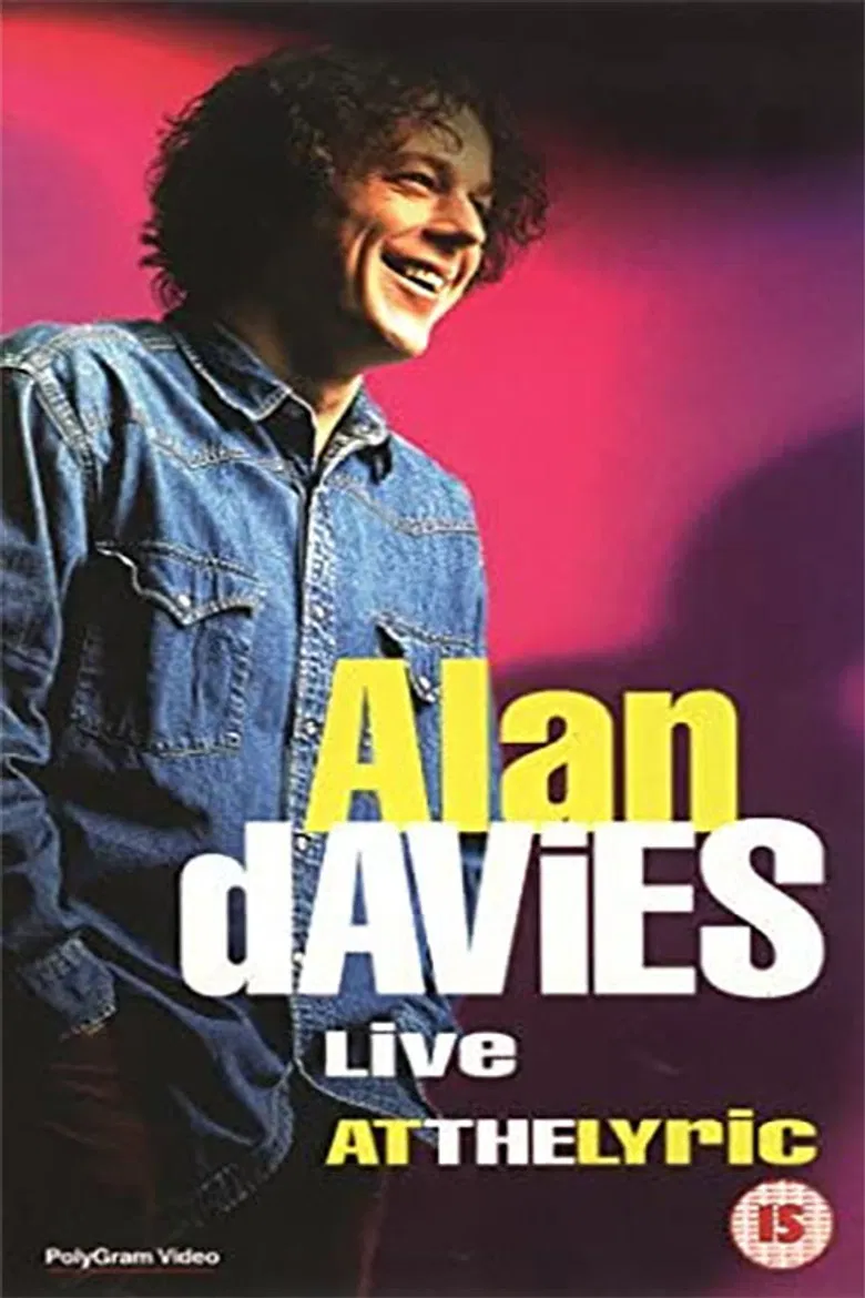Alan Davies: Live at the Lyric poster background