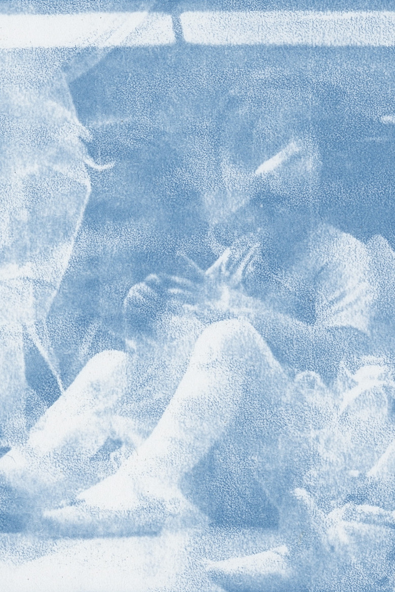 blue and sentimental poster background