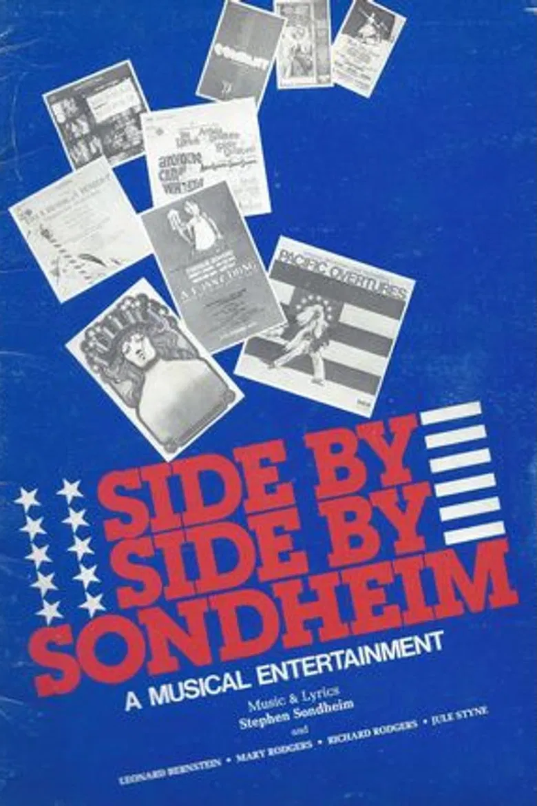 Side by Side by Sondheim poster background