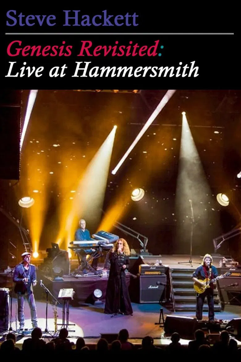 Steve Hackett Genesis Revisited: Live at Hammersmith poster background