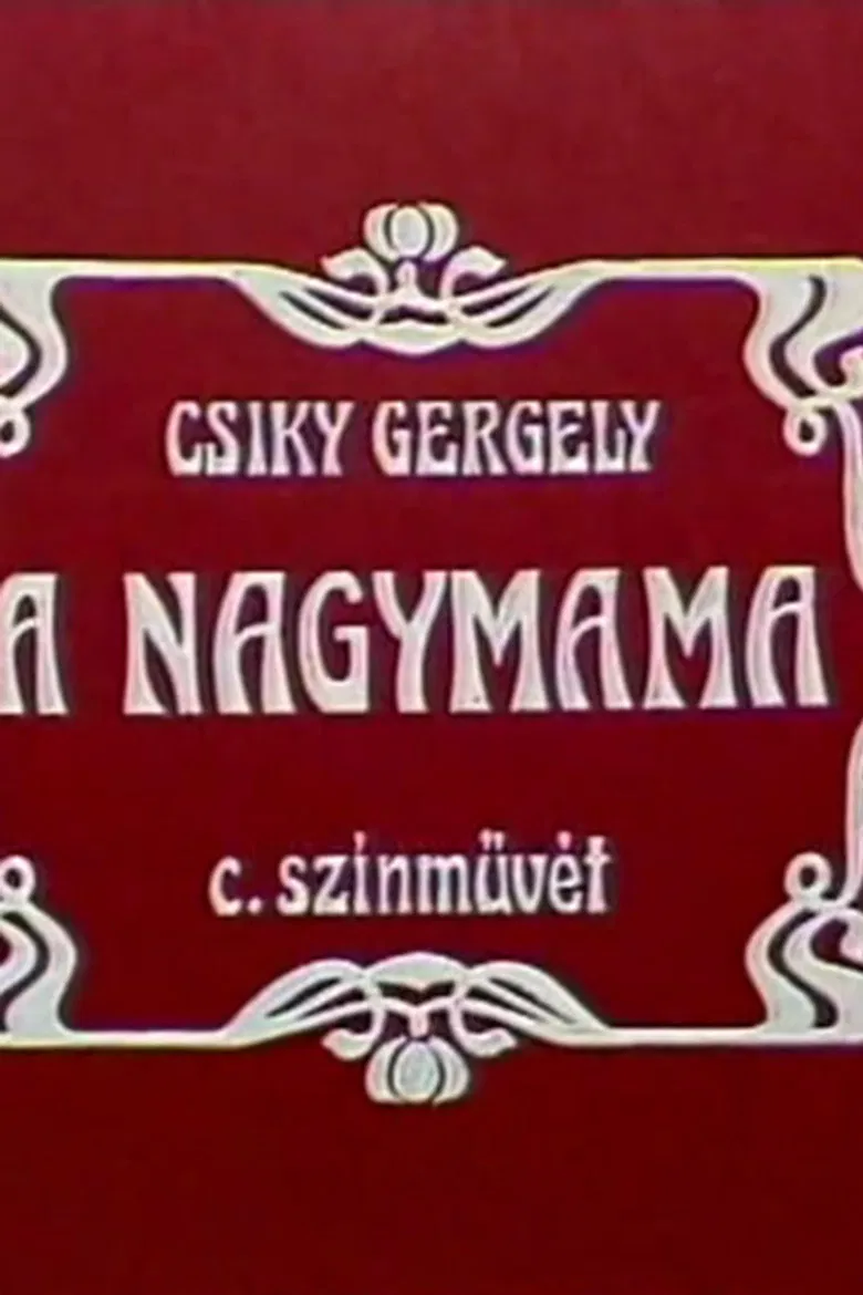 A nagymama poster background