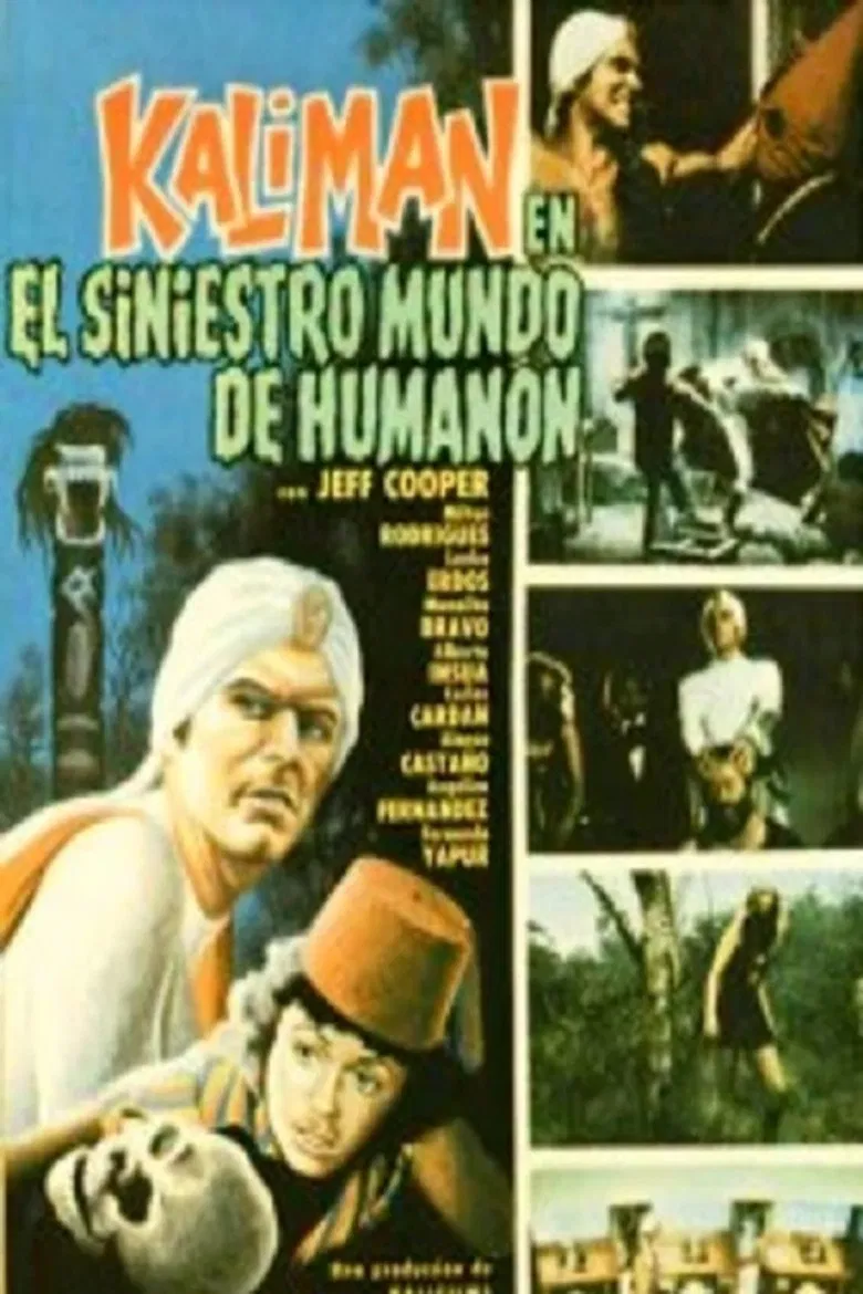 Kalimán in the Sinister World of Humanón poster background