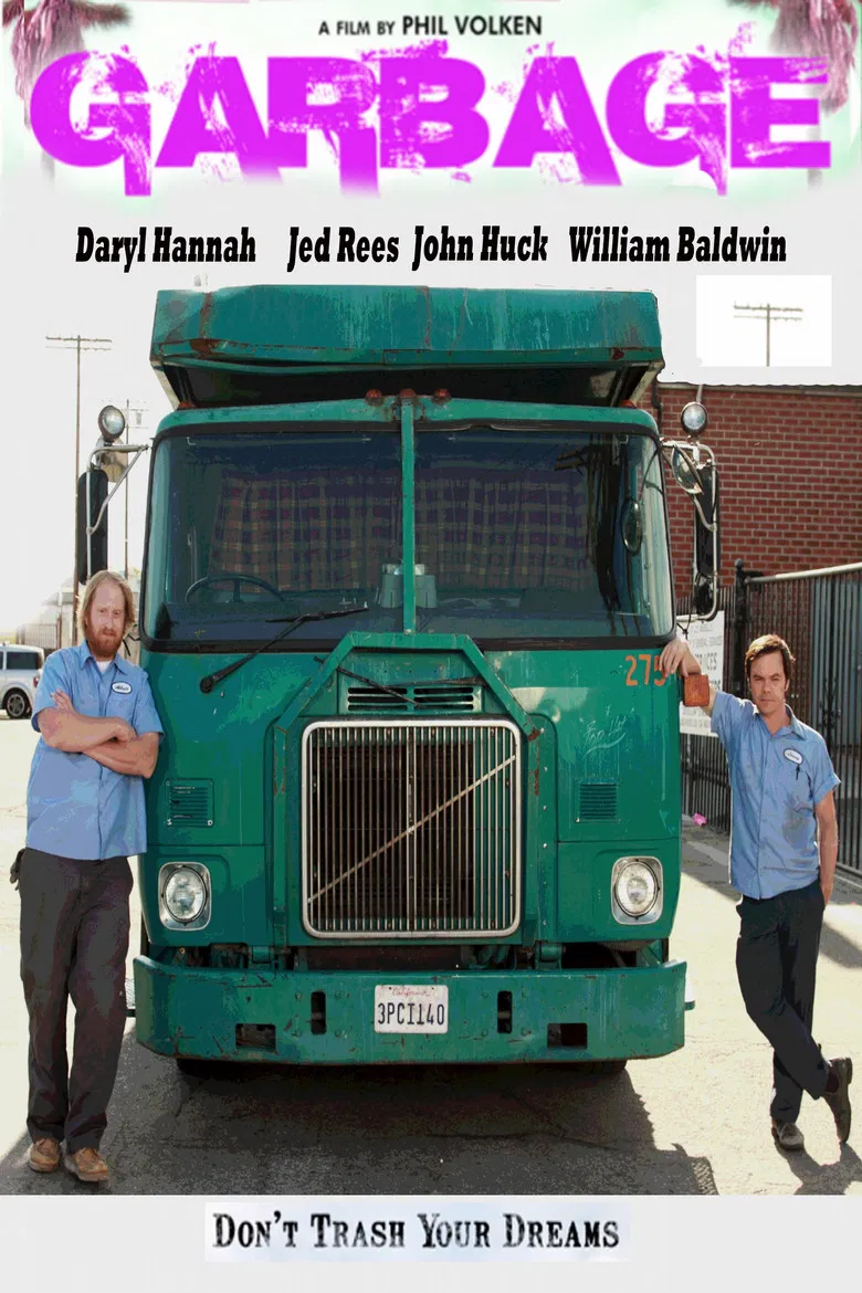 Garbage poster background