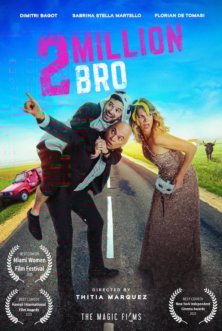 2 million bro poster background