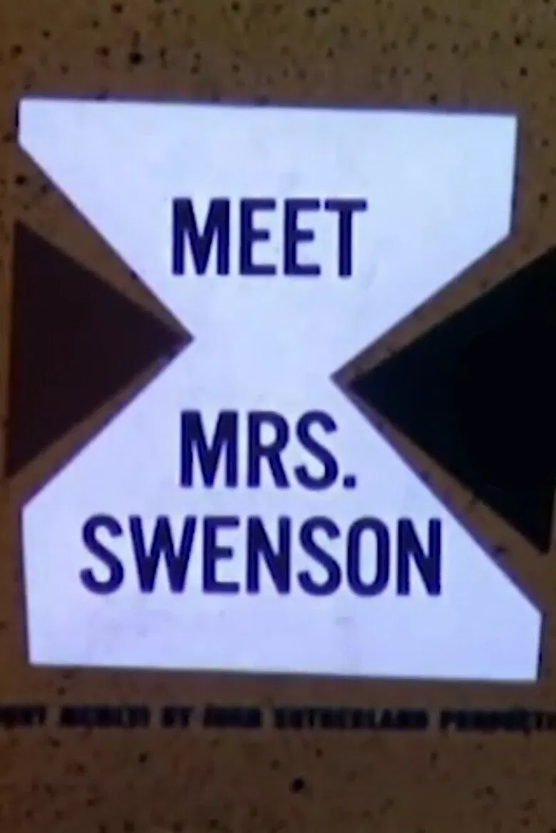 Meet Mrs. Swenson poster background