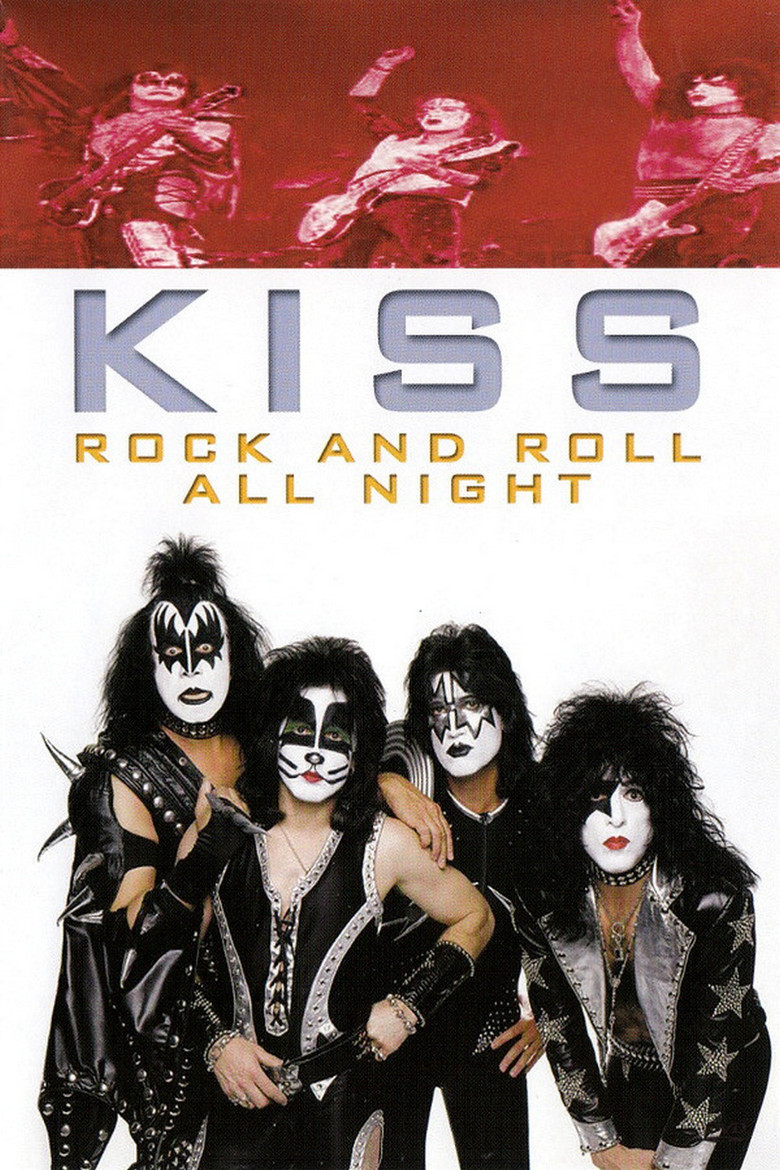 Kiss - Rock And Roll All Night poster background
