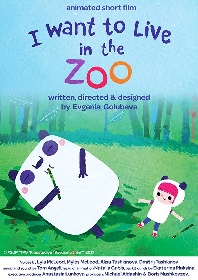 I Want To Live In The Zoo poster background