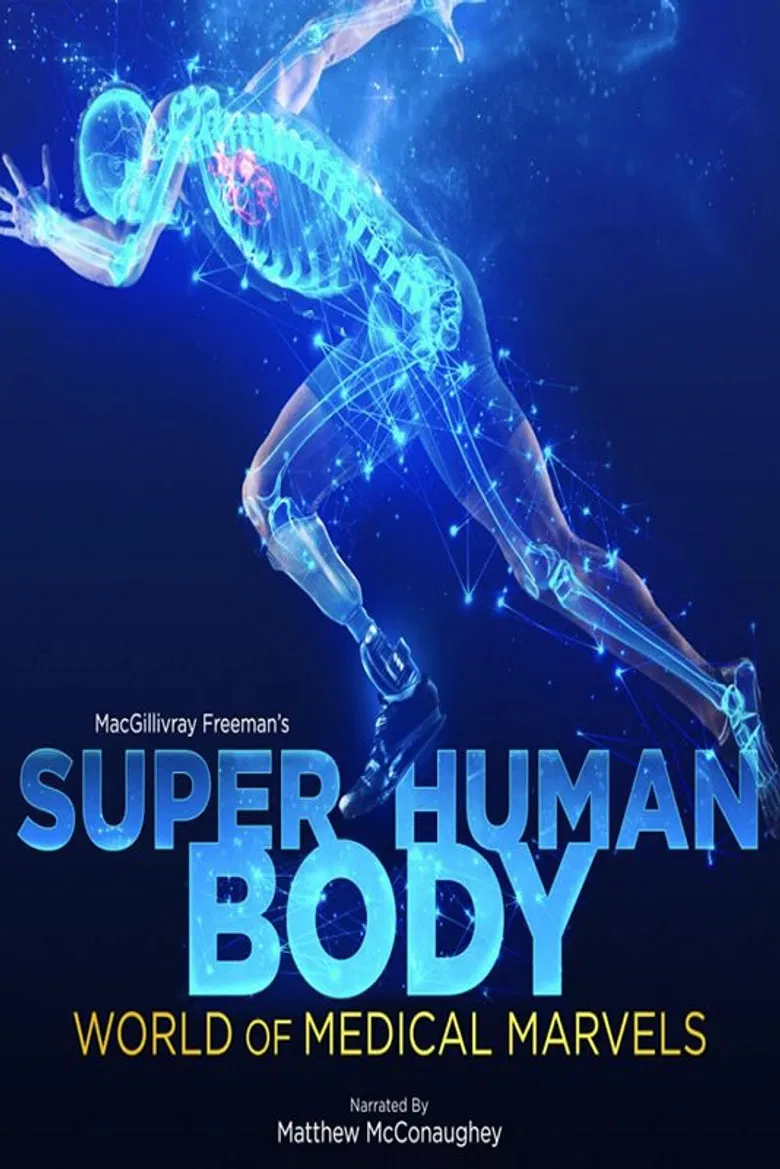 Superhuman Body: World of Medical Marvels poster background