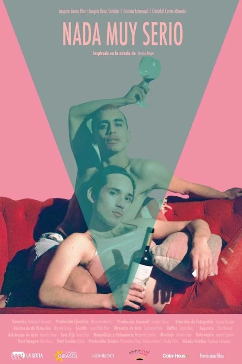 Nada muy serio poster background