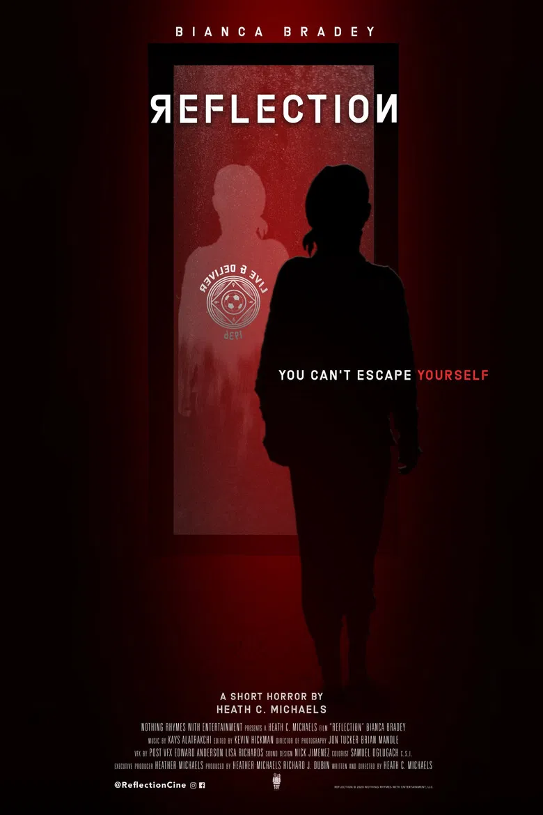 Reflection poster background