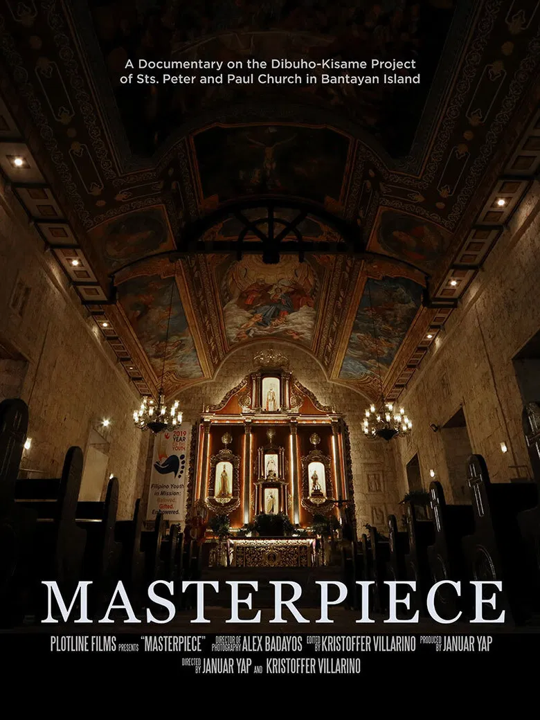 Masterpiece poster background