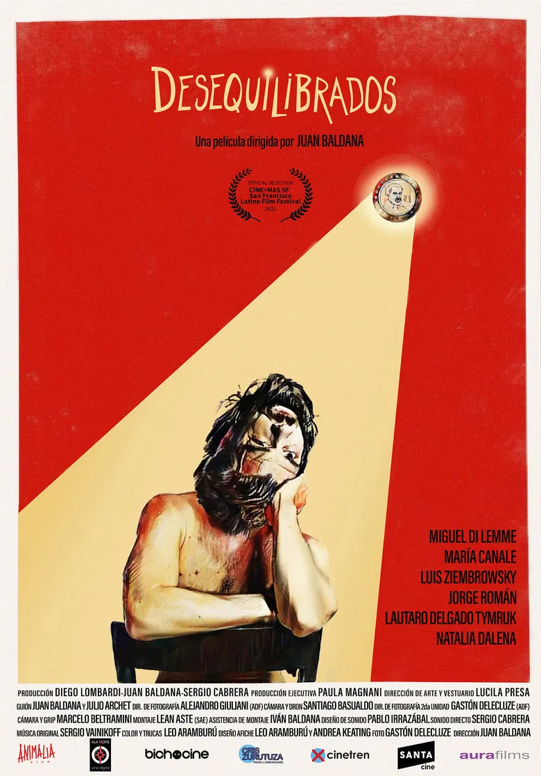 Unbalanced poster background