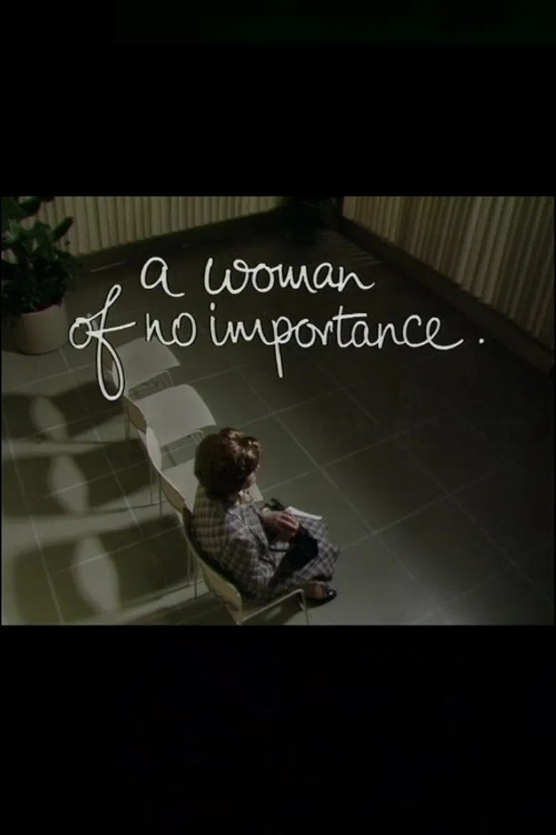 A Woman of No Importance. poster background