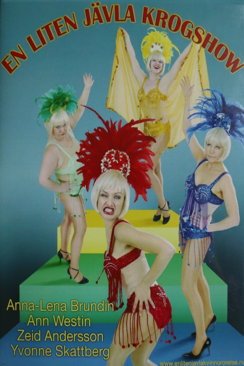 En liten jävla krogshow poster background