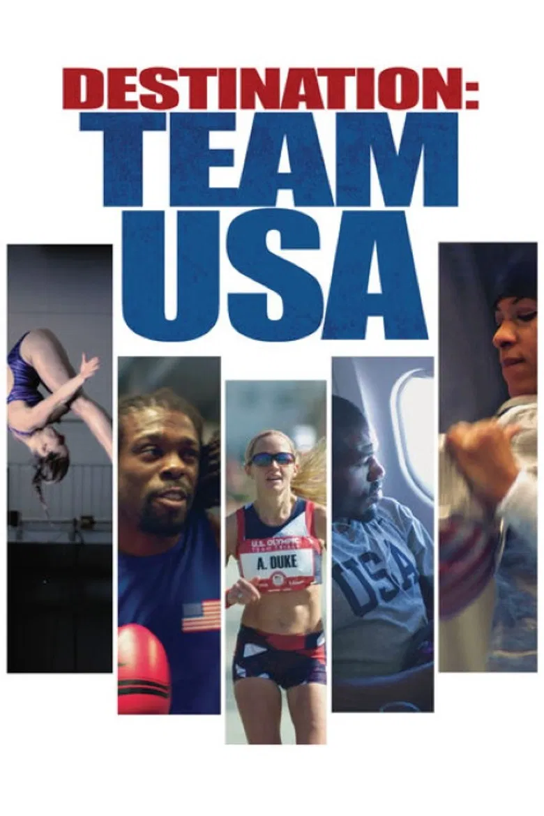 Destination: Team USA poster background