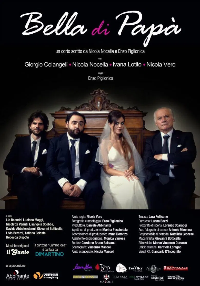 Bella di papà poster background