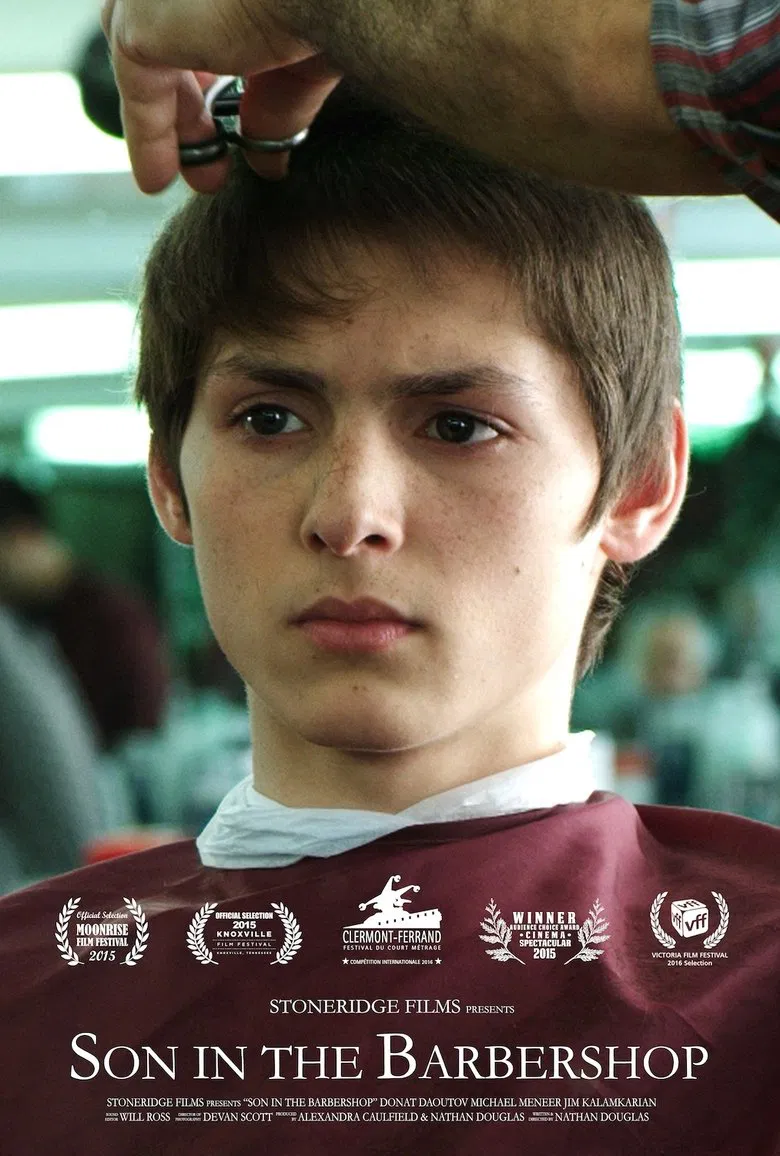 Son In The Barbershop poster background