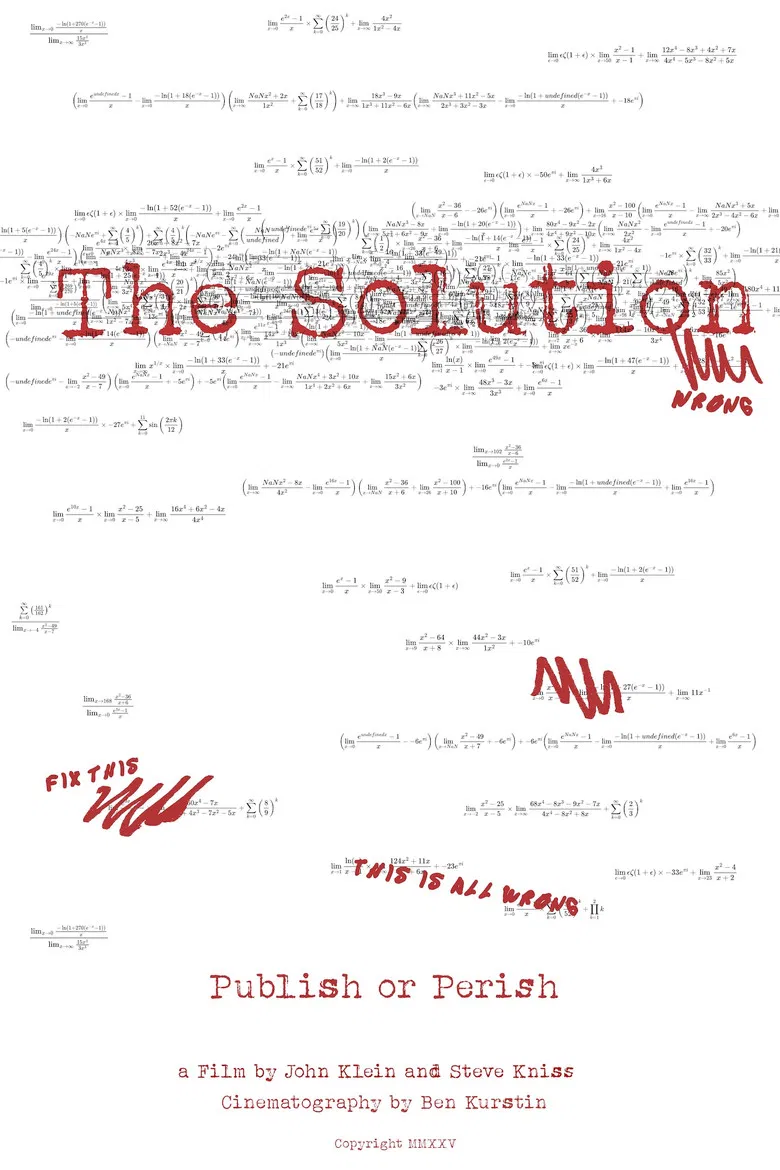 The Solution poster background