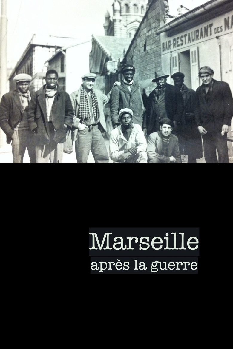 Marseille après la guerre poster background