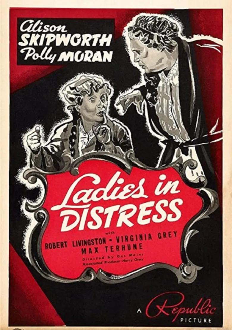 Ladies in Distress poster background