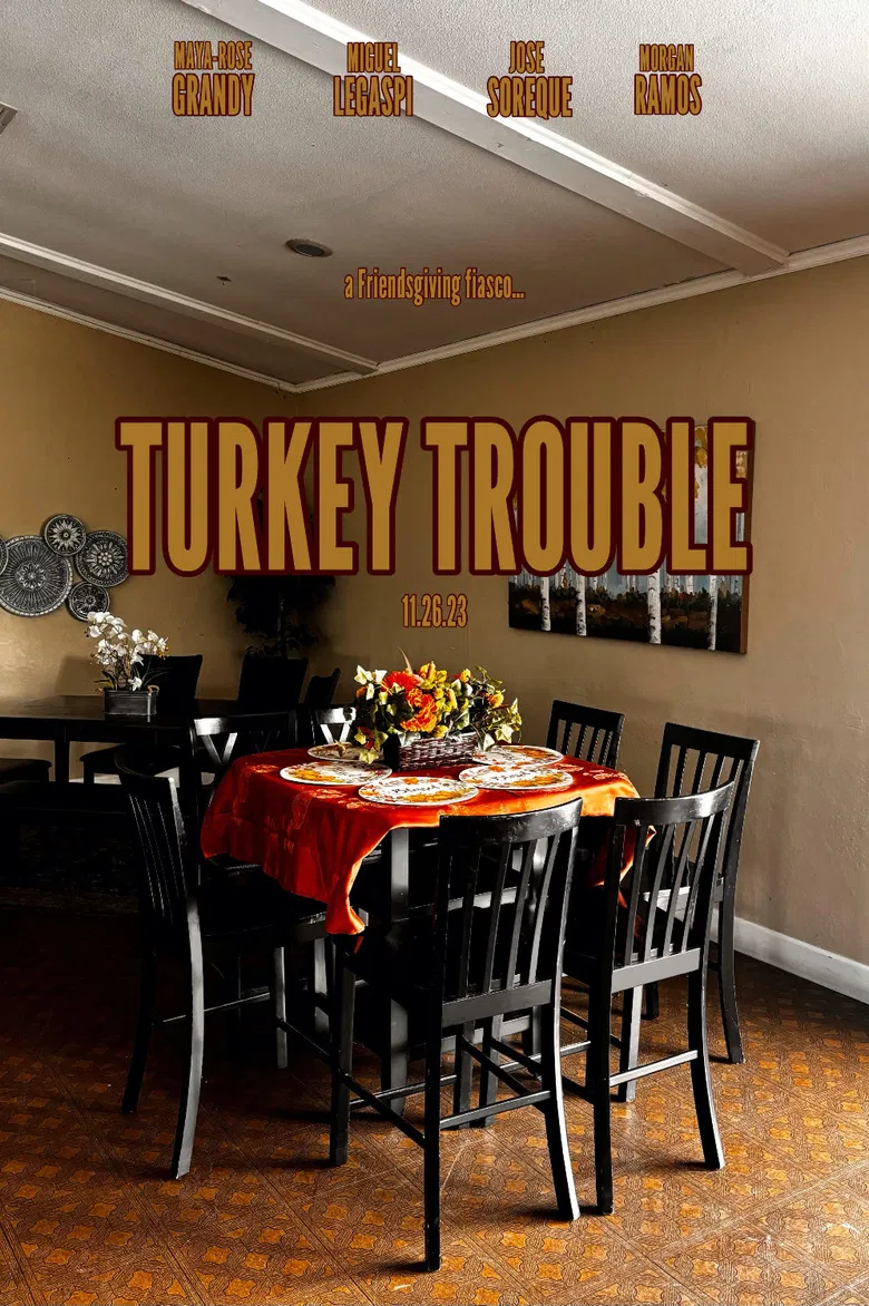 Turkey Trouble poster background