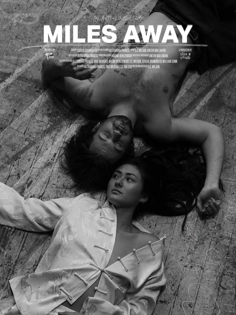 Miles Away poster background