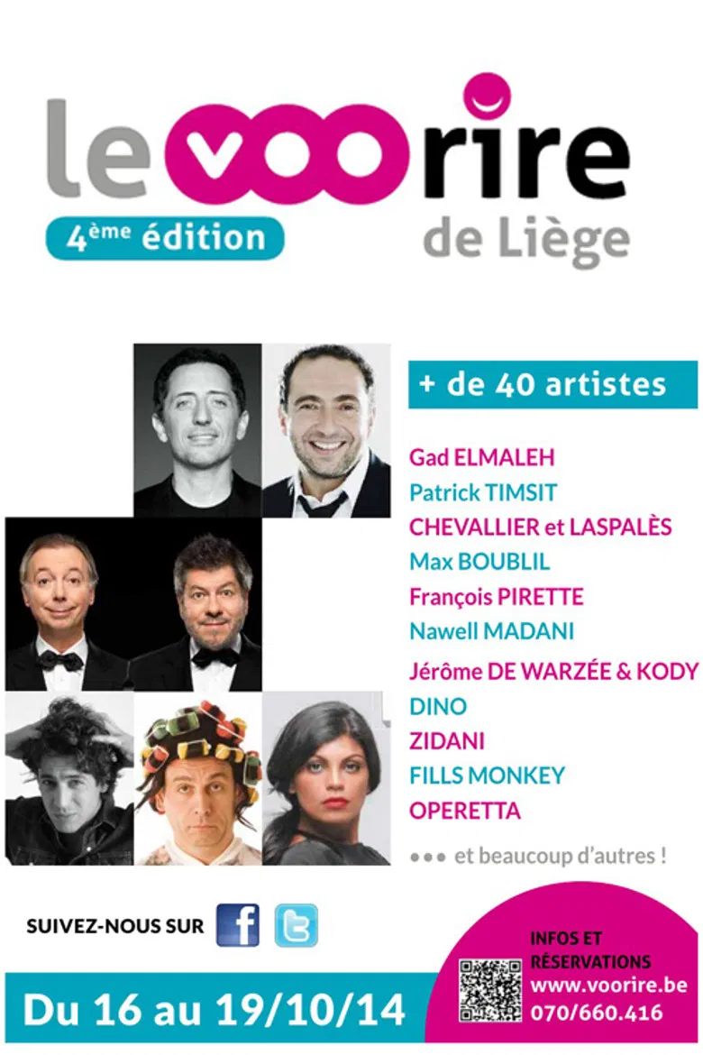 Gala du Festival du rire de Liège poster background