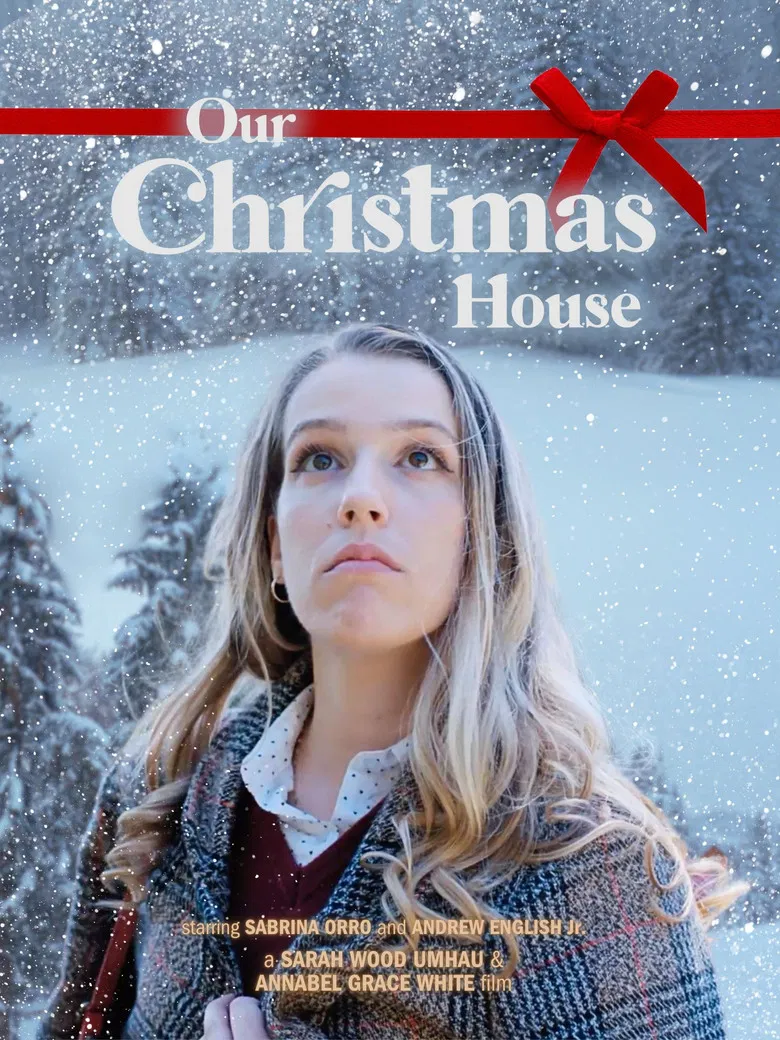 Our Christmas House poster background