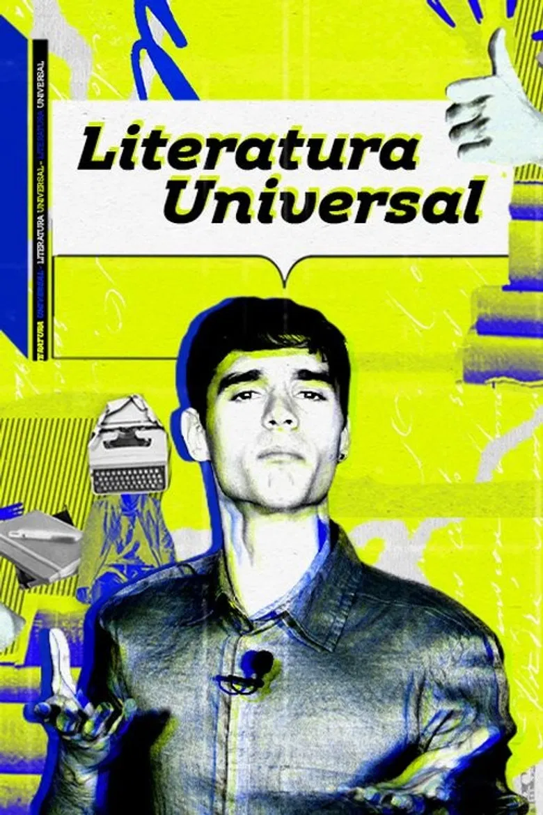 Literatura universal poster background