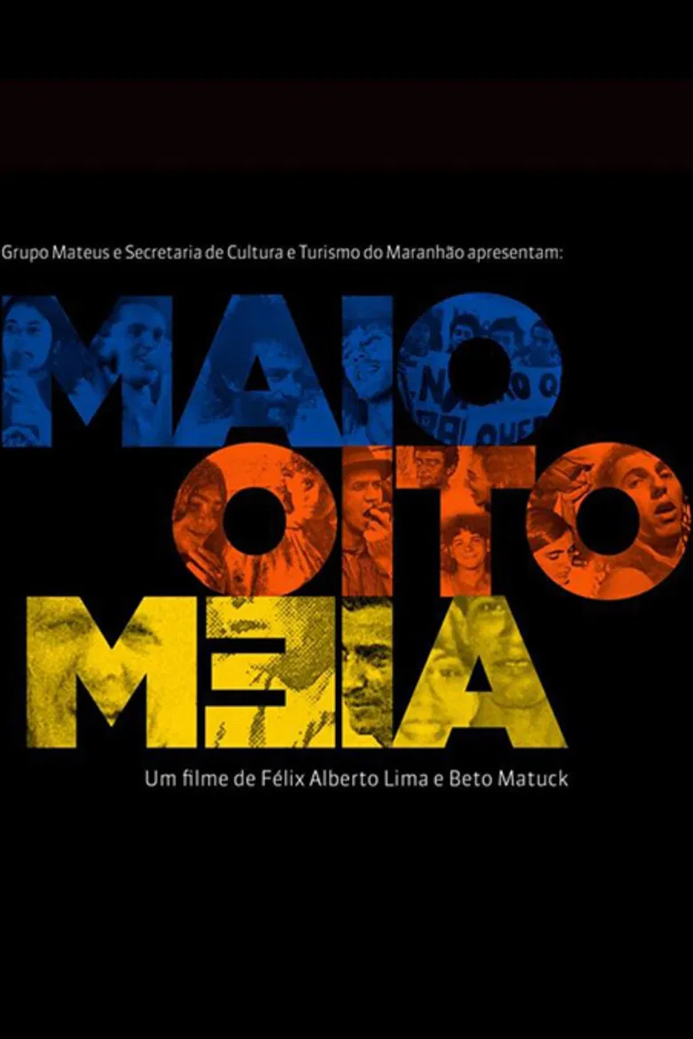 Maio Oito Meia poster background