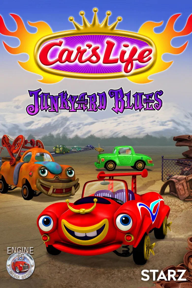 Car's Life: Junkyard Blues poster background