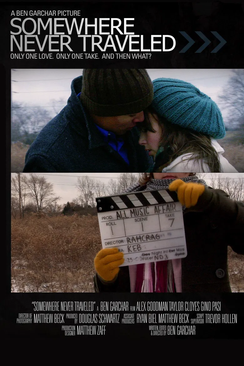 Somewhere Never Traveled poster background