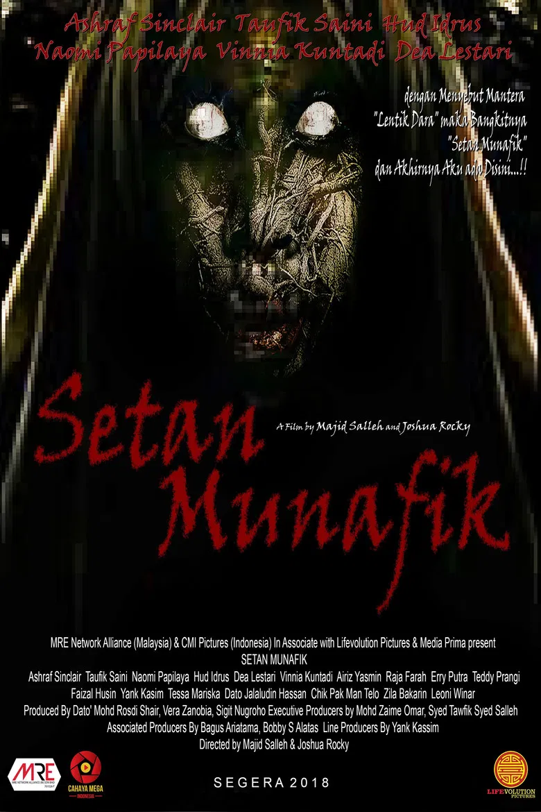 Setan Munafik poster background