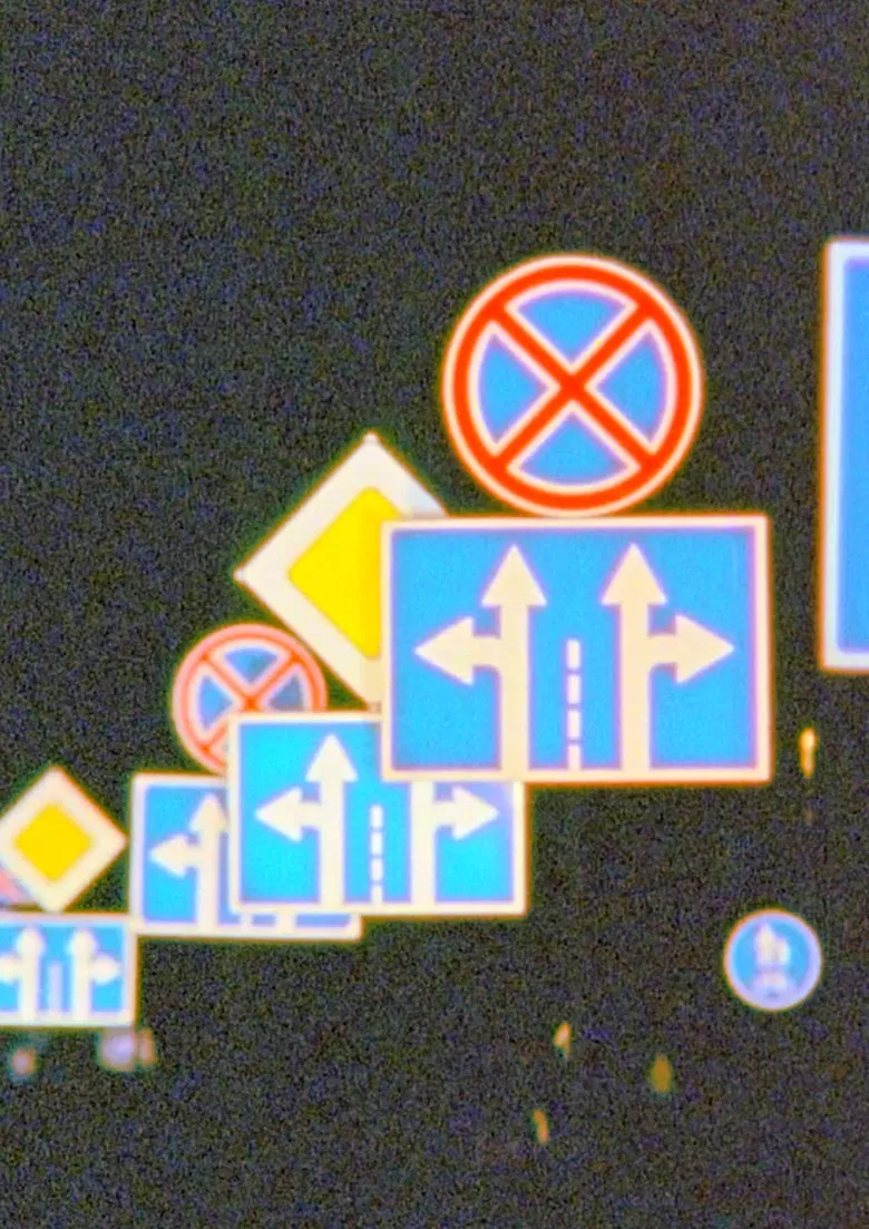 Signs poster background