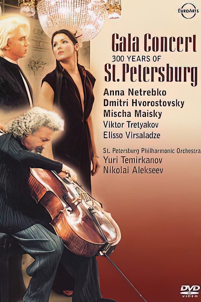 Gala from St. Petersburg poster background