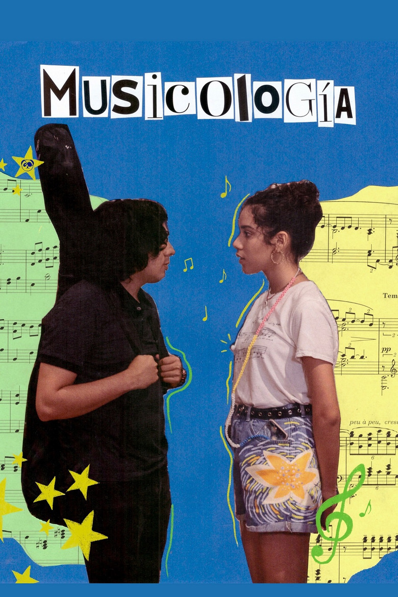 Musicología poster background