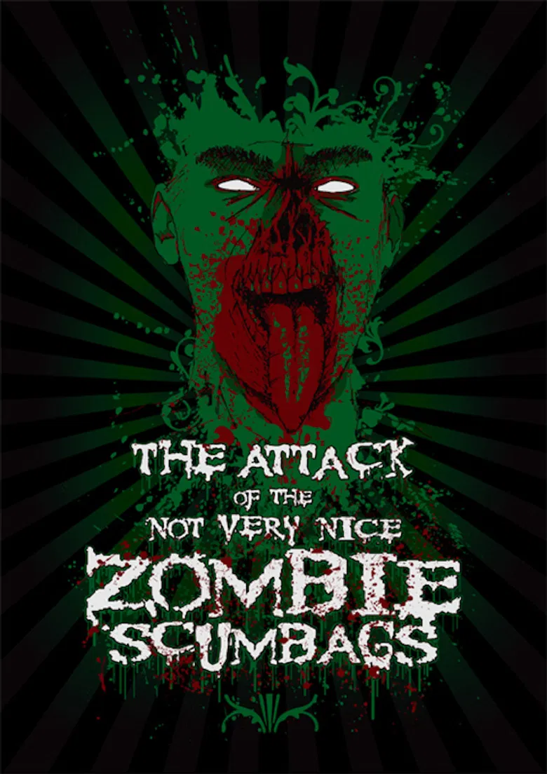 Zombie Scumbags poster background