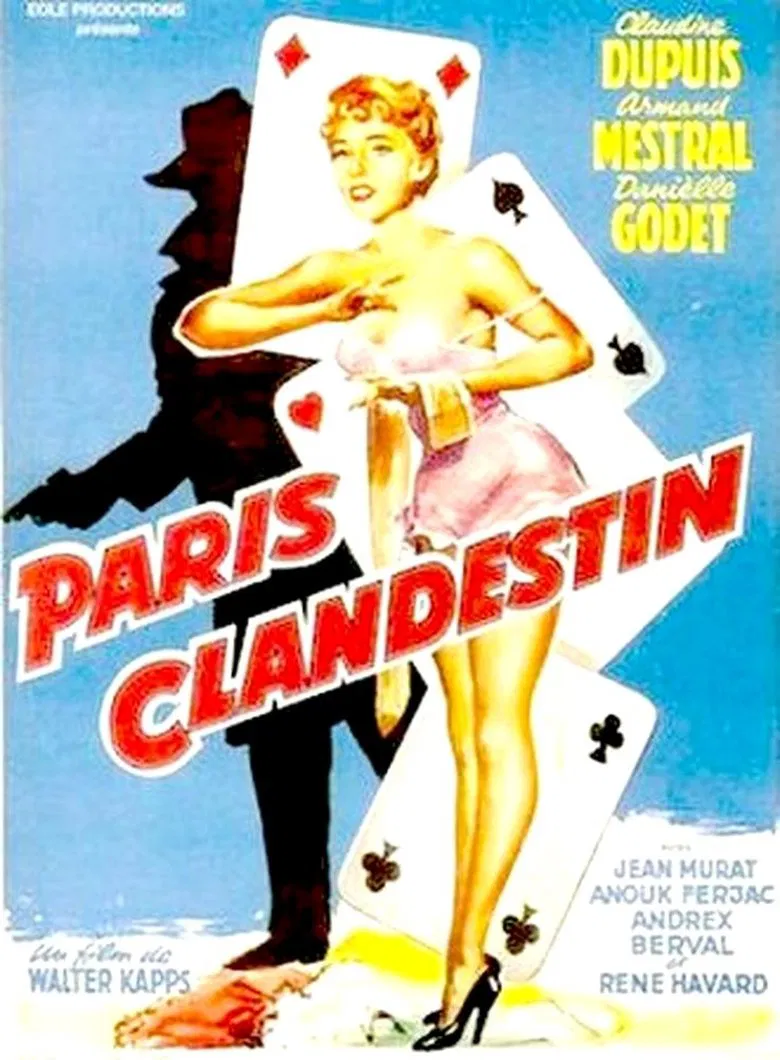Clandestine Paris poster background