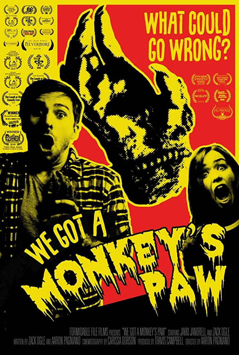 We Got a Monkey's Paw poster background