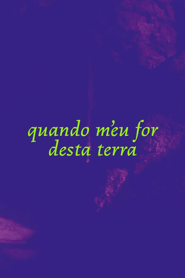 When I leave this land poster background