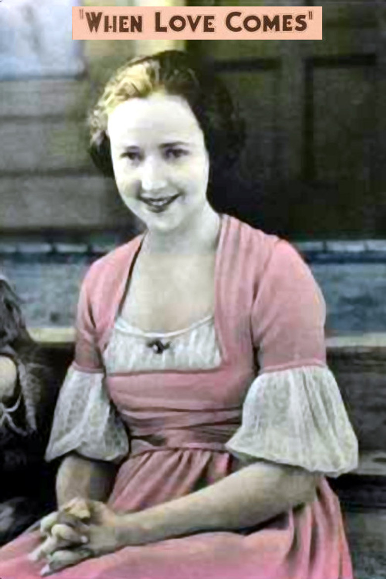 When Love Comes poster background