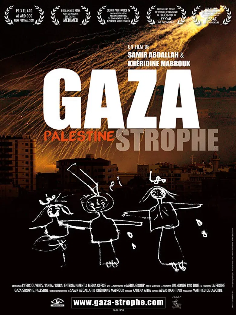 Gaza-strophe, Palestine poster background