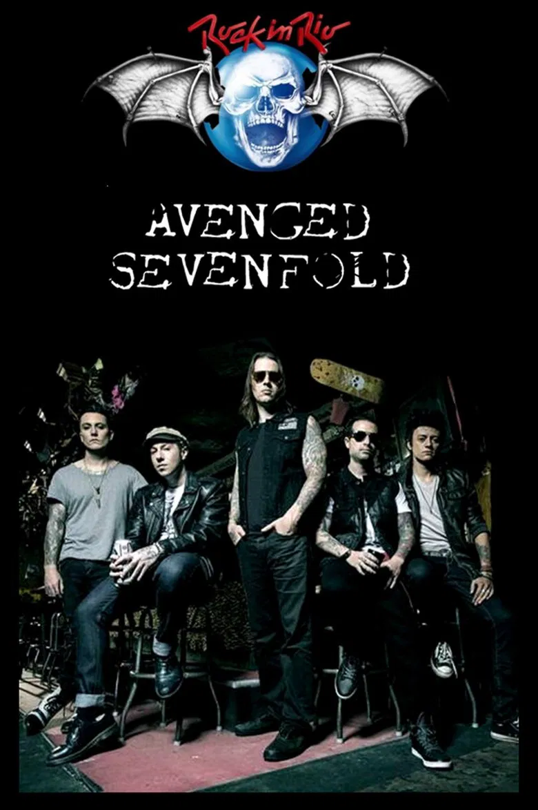 Avenged Sevenfold: Rock In Rio 2013 poster background