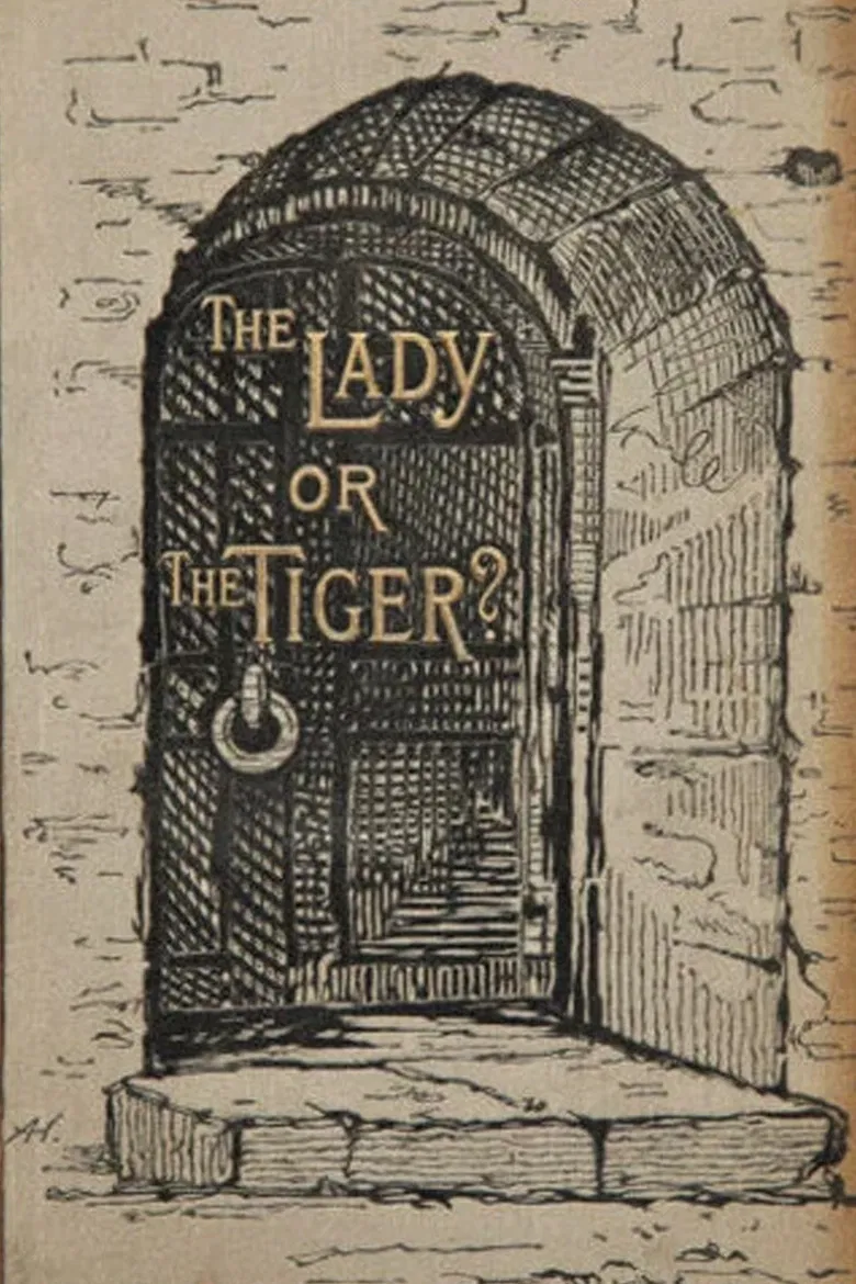 The Lady, or the Tiger? poster background